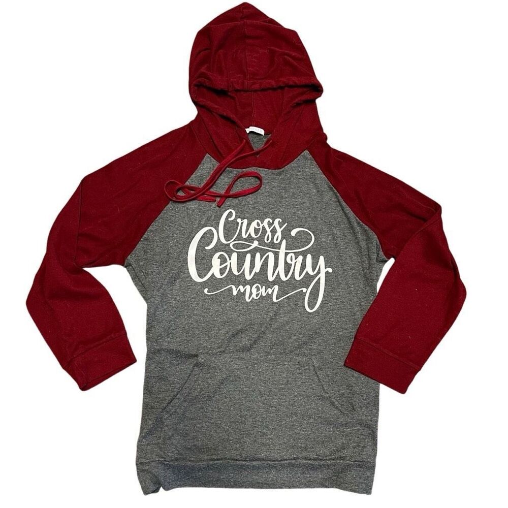 Cross Country Mom Pullover Hoodies for Women with Pocket Casual Long Sleeve Shir